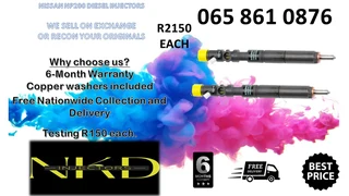 Nissan Np200 Diesel Injectors For Sale On Exchange Or To Recon