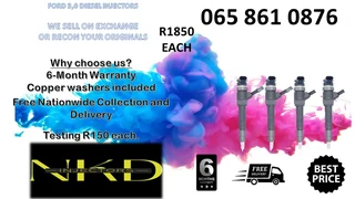 Ford Ranger 3.0 Diesel Injectors For Sale On Exchange Or To Recon
