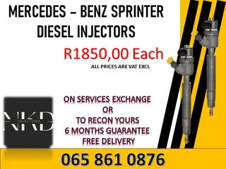 Mercedes Benz Sprinter Diesel Injectors For Sale Or To Recon