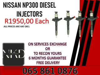 Nissan Np300 Diesel Injectors For Sale On Exchnage