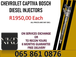 Chevrolet Captiva Diesel Injectors For Sale On Exchange