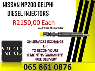 Nissan Np200 Diesel Injectors For Sale On Exchnage Or To Recon