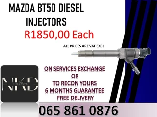 Mazda Bt50 Diesel Injectors For Sale On Exchange Or To Recon With Warranty