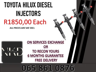 Toyota Hilux Diesel Injectors For Sale On Exchange