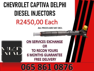 Chevrolet Captiva Diesel Injecotors For Sale On Exchange With 6 Months Warranty