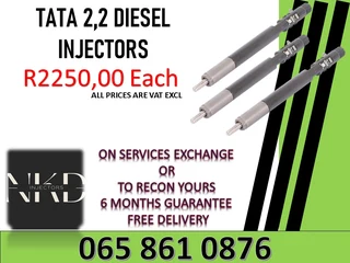 Tata 2.2 Diesel Injectors For Sale On Exchange Or To Recon