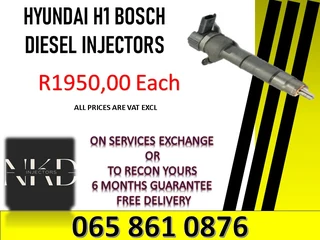 Hyundai H1 Diesel Injectors For Sale On Exchange