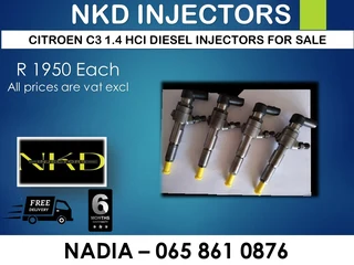 Citroen C3 1.4 Hdi Diesel Injectors For Sale On Exchange
