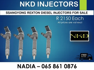 Ssangyong Rexton Diesel Injectors For Sale On Exchange Or To Recon