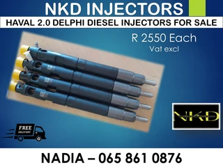 Haval 2.0 Delphi Diesel Injectors For Sale On Exchnage Or To Recon With Warranty
