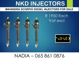 Mahindra Scorpio Diesel Injectors For Sale On Exchnage Or To Recon