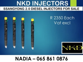 Ssangyong 2l Diesel Injectors For Sale On Exchange With 6 Months Warranty