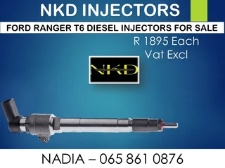 Ford Ranger T6 Diesel Injectors For Sale On Exchange Or To Recon With Warranty