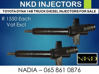 Toyota Dyna 14b Diesel Injectors For Sale On Exchange
