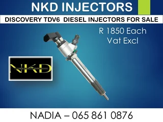 Discovery Tdv 5 Diesel Injectors For Sale Or To Recon