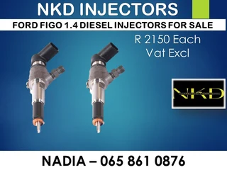 Ford Figo 1.4 Diesel Injectors For Sale On Exchange With 6 Months Warranty