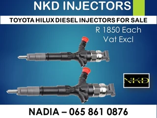 Toyota Hilux Diesel Injectors For Sale On Exchange With6 Months Warranty
