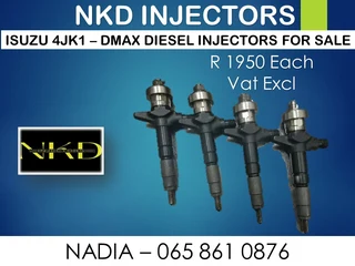 Isuzu 4jk1 - Dmax Dteq Diesel Injectors For Sale On Exchnage Or To Recon With Warranty