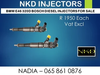 Bmw E46 320d Diesel Injectors For Sale On Exchange Or To Recon With Warranty