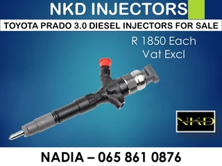 Toyota Prado 3.0 Diesel Injectors For Sale On Exchange