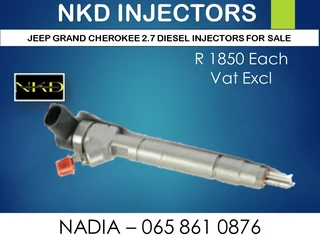 Jeep Grand Cherokee 2.7 Diesel Injectors For Sale On Exchnage With 6 Months Warranty
