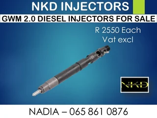 Gwm 2.0 Diesel Injectors For Sale On Exchnage Or To Recon
