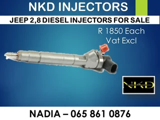 Jeep 2.8 Diesel Injectors For Sale Or To Recon