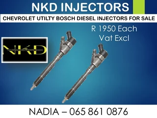 Chevrolet Utility (bosch) Diesel Injectors For Sale On Exchange With 6 Months Warranty