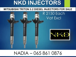 Mitsubishi Triton 3.2 Diesel Injectors For Sale On Exchnage Or To Recon