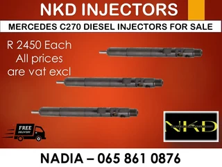 Mercedes C270 Diesel Injectors For Sale Or To Recon