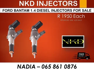 Ford Bantam 1.4 Diesel Inkectors For Sale On Exchange With 6 Months Warranty