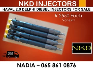 Haval 2.0 Delphi Diesel Injectors For Sale On Exchange Or To Recon