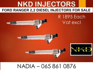 Ford Ranger 2.2 Diesel Injectors For Sale Or To Recon