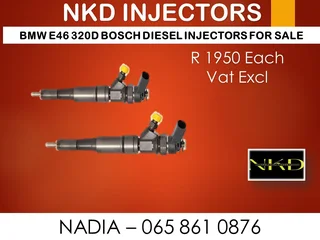 Bmw E46 320d Diesel Injectors For Sale On Exchnage Or To Recon With Warranty