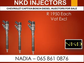 Chevrolet Captiva Diesel Injectors For Sale Or To Recon