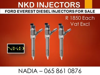 Ford Everest Diesel Injectors For Sale Or To Recon