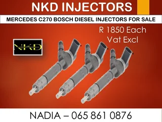 Mercedes C270 Diesel Injectors For Sale On Exchange With 6 Months Warranty