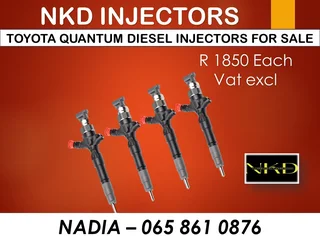 Toyota Quantum Diesel Injectors For Sale On Exchange