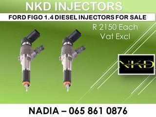 Ford Figo 1.4 Diesel Injectors For Sale On Exchange With 6 Months Warranty