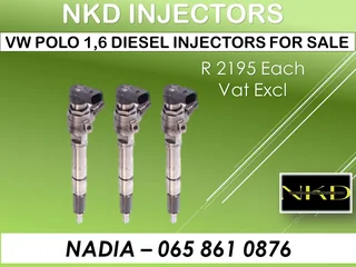 Vw/polo 1.6 Diesel Injectors For Sale On Exchange