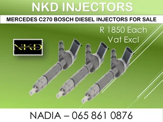 Mercedes C270 Diesel Injectors For Sale On Exchnage With 6 Months Warranty