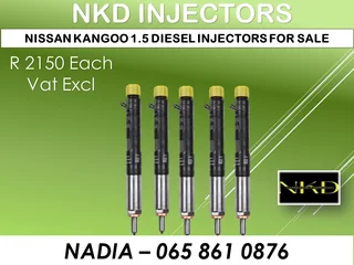 Nissan Kangoo 1.5 Diesel Injectors For Sale Or To Recon
