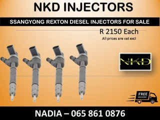 Ssangyong Rexton Diesel Injectors For Sale Or To Recon