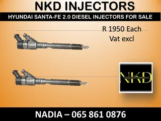 Hyundai Santa Fe 2l Diesel Injectors For Sale On Exchange Or To Recon With Warranty