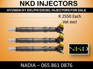 Hyundai H1 (delphi) Diesel Injectors For Sale On Exchange With 6 Months Warranty