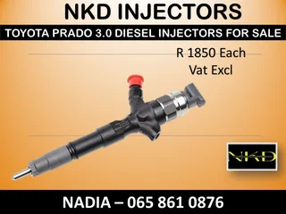 Toyota Prado 3.0 Diesel Injectors For Sale On Exchange Or To Recon