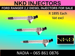Ford Ranger 2.2 Diesel Injectors For Sale On Echange Or To Recon