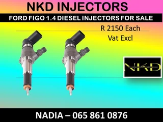 Ford Figo 1.4 Diesel Injectors For Sale On Exchange With 6 Months Warranty