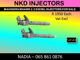 Mahindra Mhawk Diesel Injectors For Sal On Exchange Or To Recon