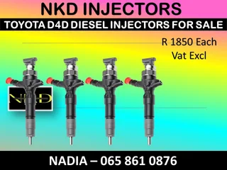 Toyota D4d Diesel Injectors For Sale Or To Recon